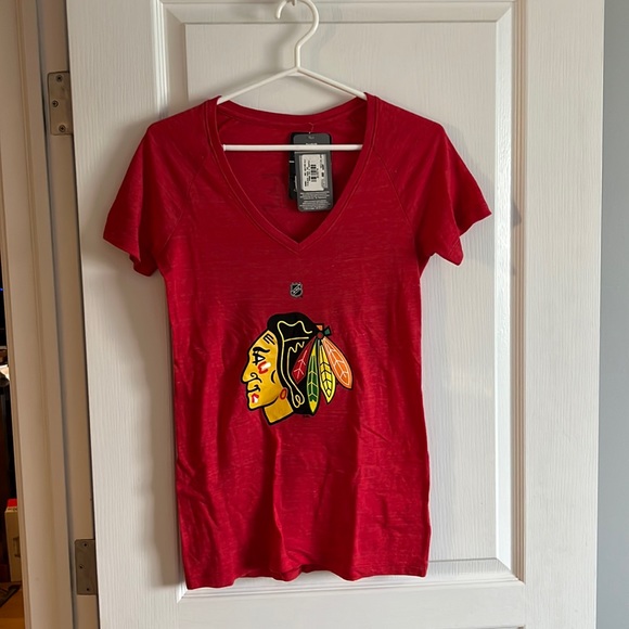 Reebok Blackhawks Womens player shirt Patrick Kane Sz M wmns NWT VTG - Picture 1 of 3